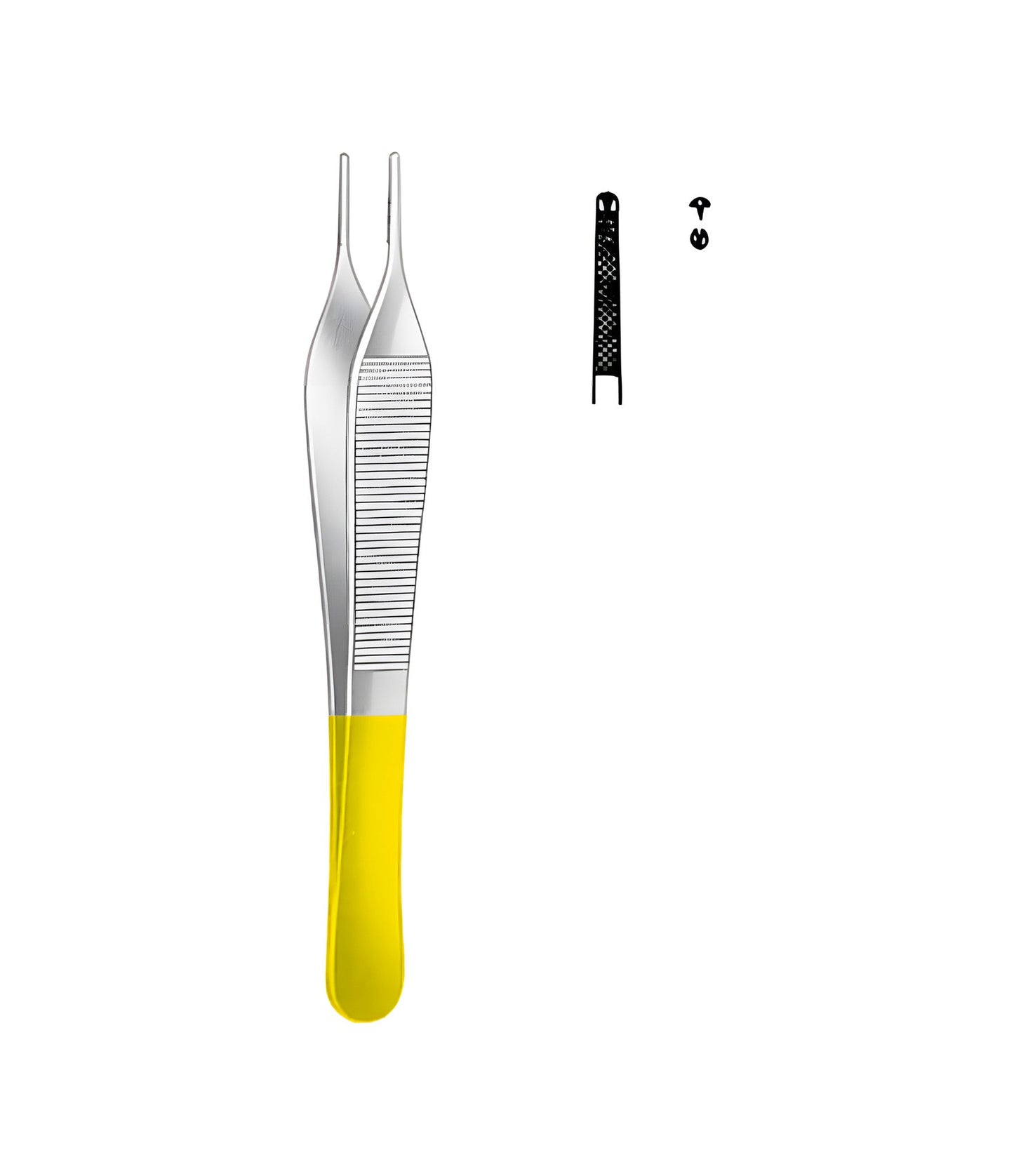 Adson Forceps Tungsten Carbide 1X2 Teeth 12cm