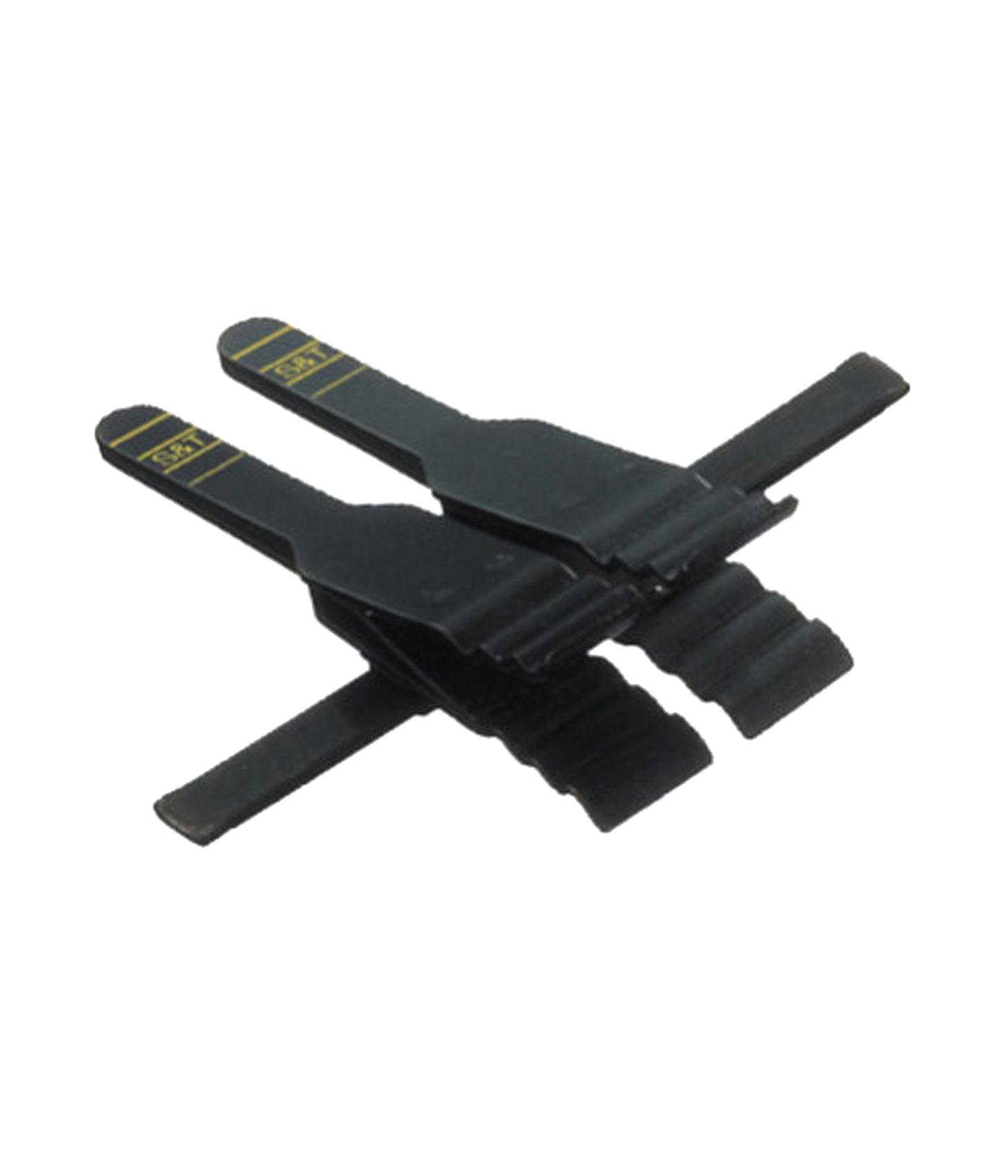 S&T HD-D Double Micro Vessel Clamp, Approximator without frame, 24 mm, black (00330)