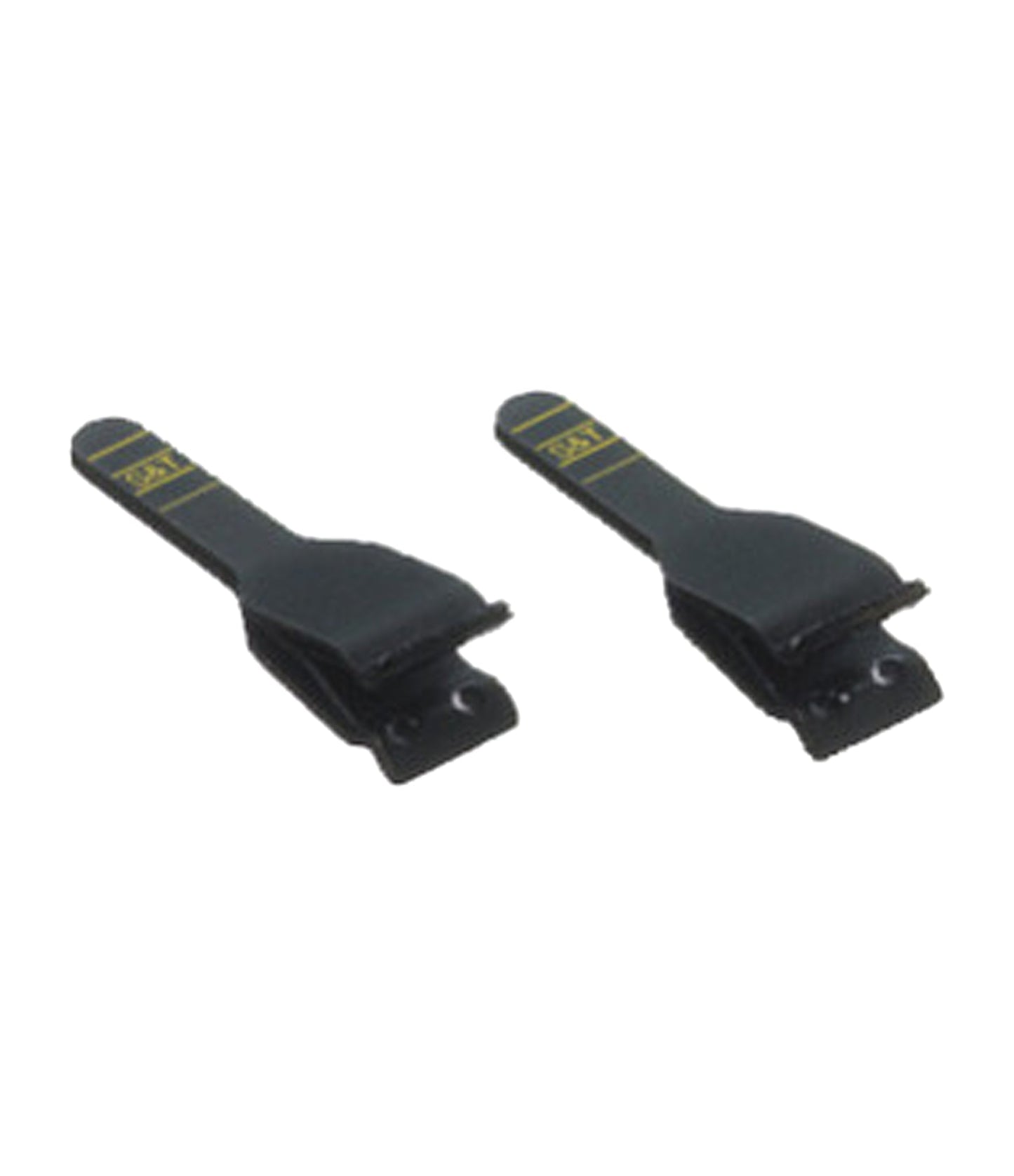 S&T B-2 V Single Micro Vessel Clamp, 11 mm, for veins, black, 2 pcs. (00464)