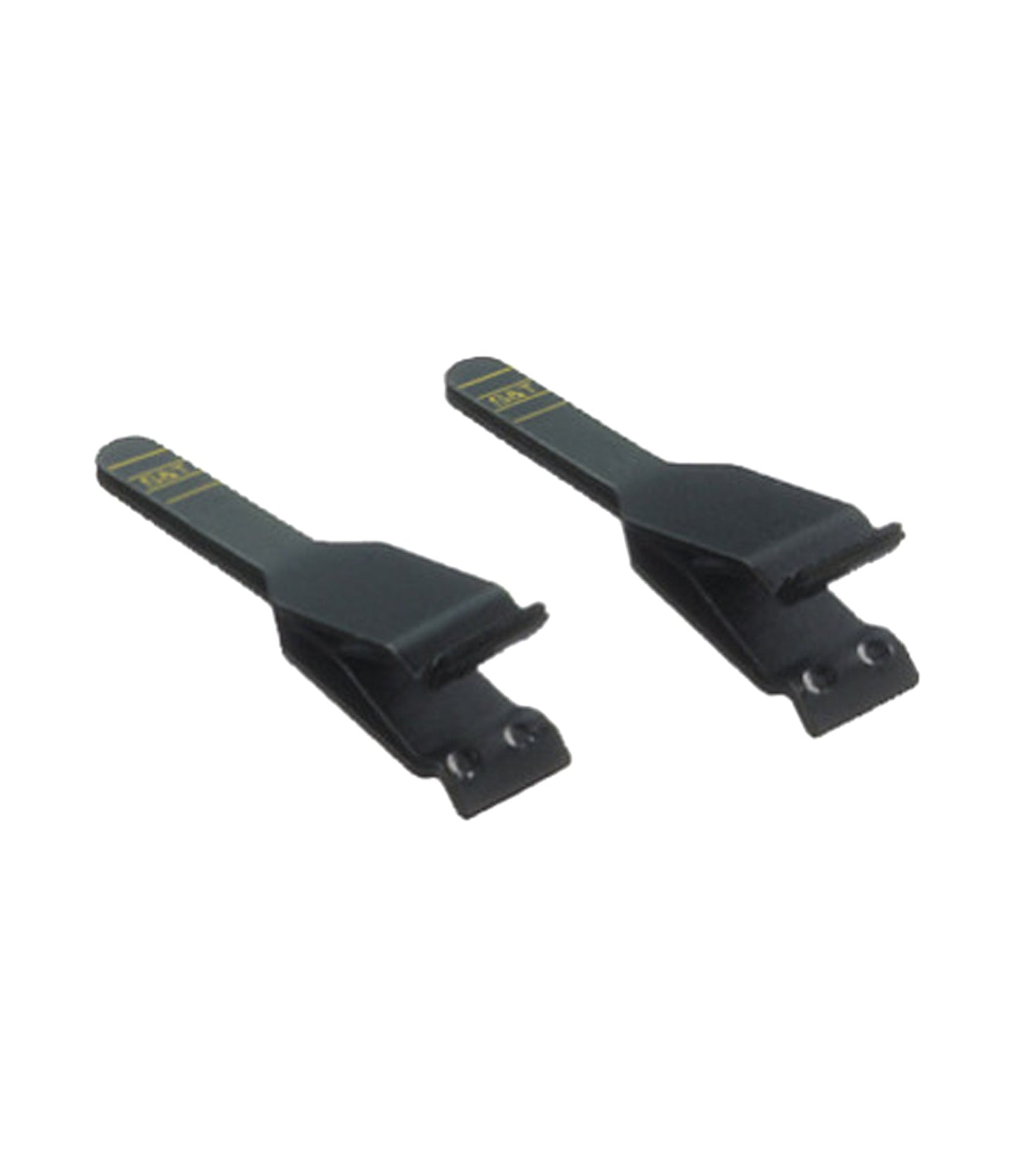 S&T B-3 Single Micro Vessel Clamp, 17 mm, black for arteries, 2 pcs. (00465)