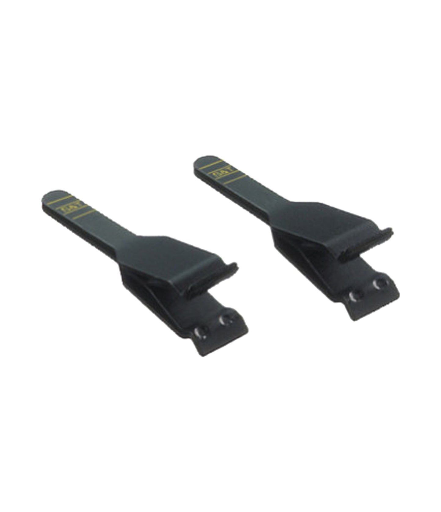 S&T B-3 V Single Micro Vessel Clamp, 17 mm, black for veins, 2 pcs. (00466)