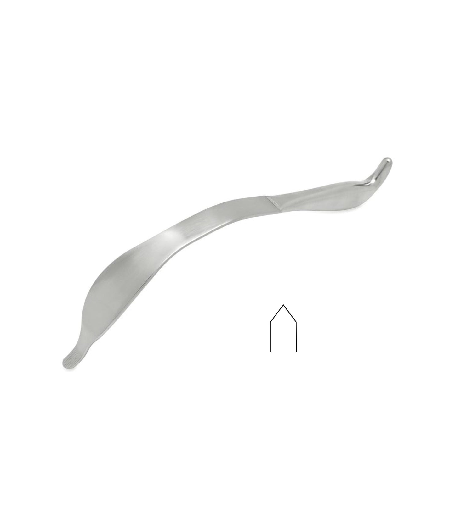 Cobra Bone Elevator, Sharp, 26cm, for surgical procedures