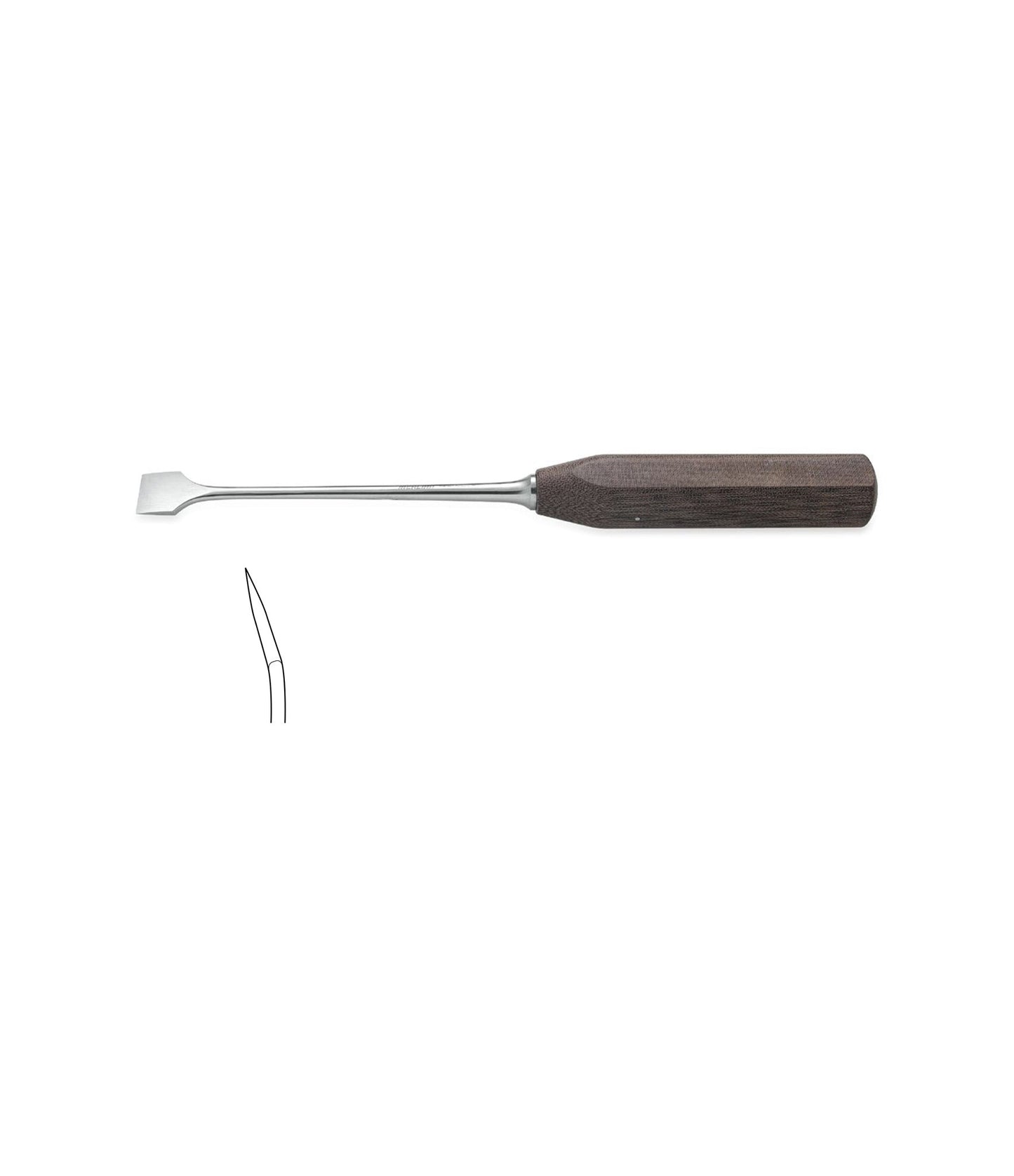 Dahmen Osteotome, Angled, 30mm width, for bone cutting