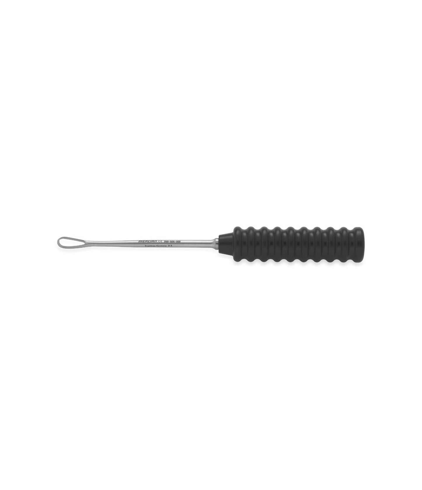 Zielke Curette, Angled, 21cm, 11mm, for medical procedures