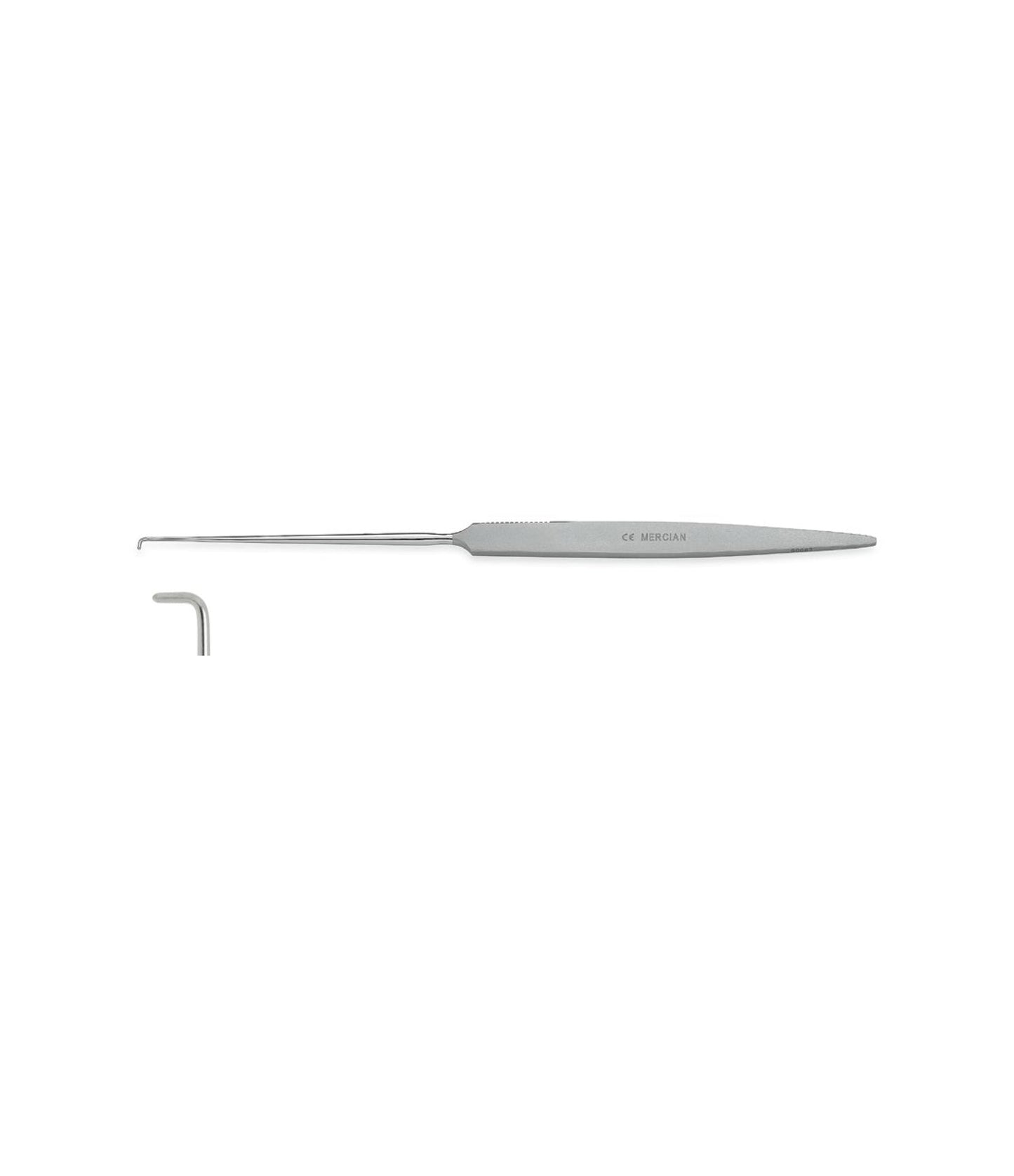 Adson Dural Hook, 19cm, Blunt, for neurosurgical procedures