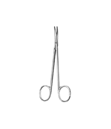 Straight Abismus Scissors Curved Blunt 11.5cm