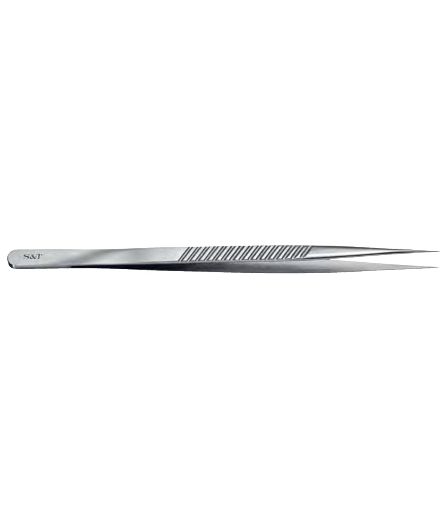 S&T Forceps 18 cm long, straight tip 1.0mm (00283)