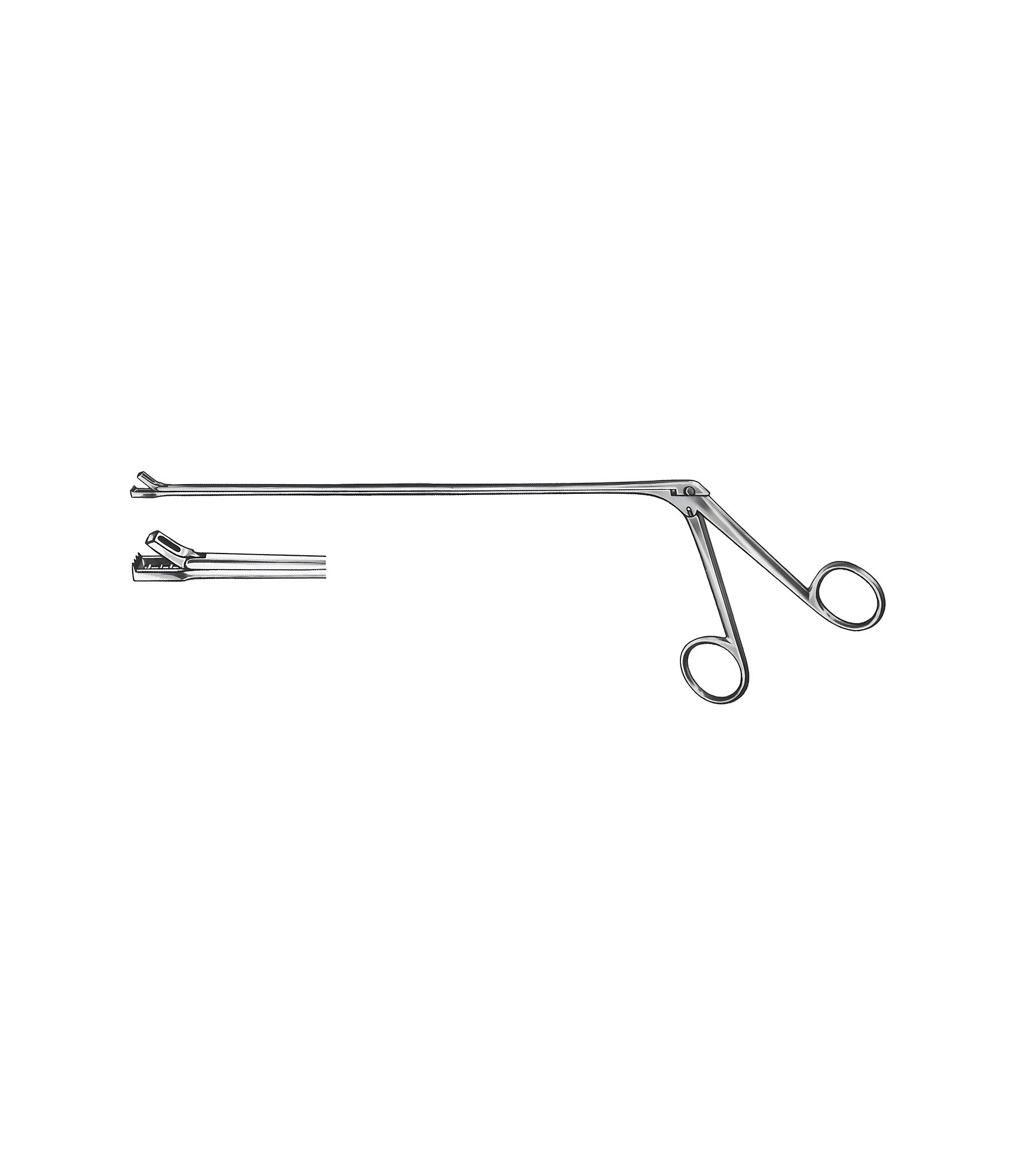 Kevorkian Cervical Biopsy with Speculum Forceps 25.0cm