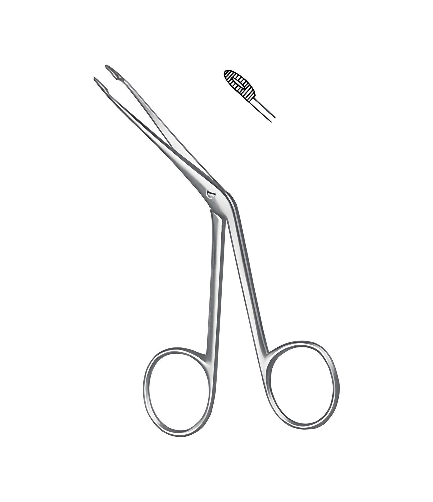 Hartmann Ear Polypus Forceps 12cm