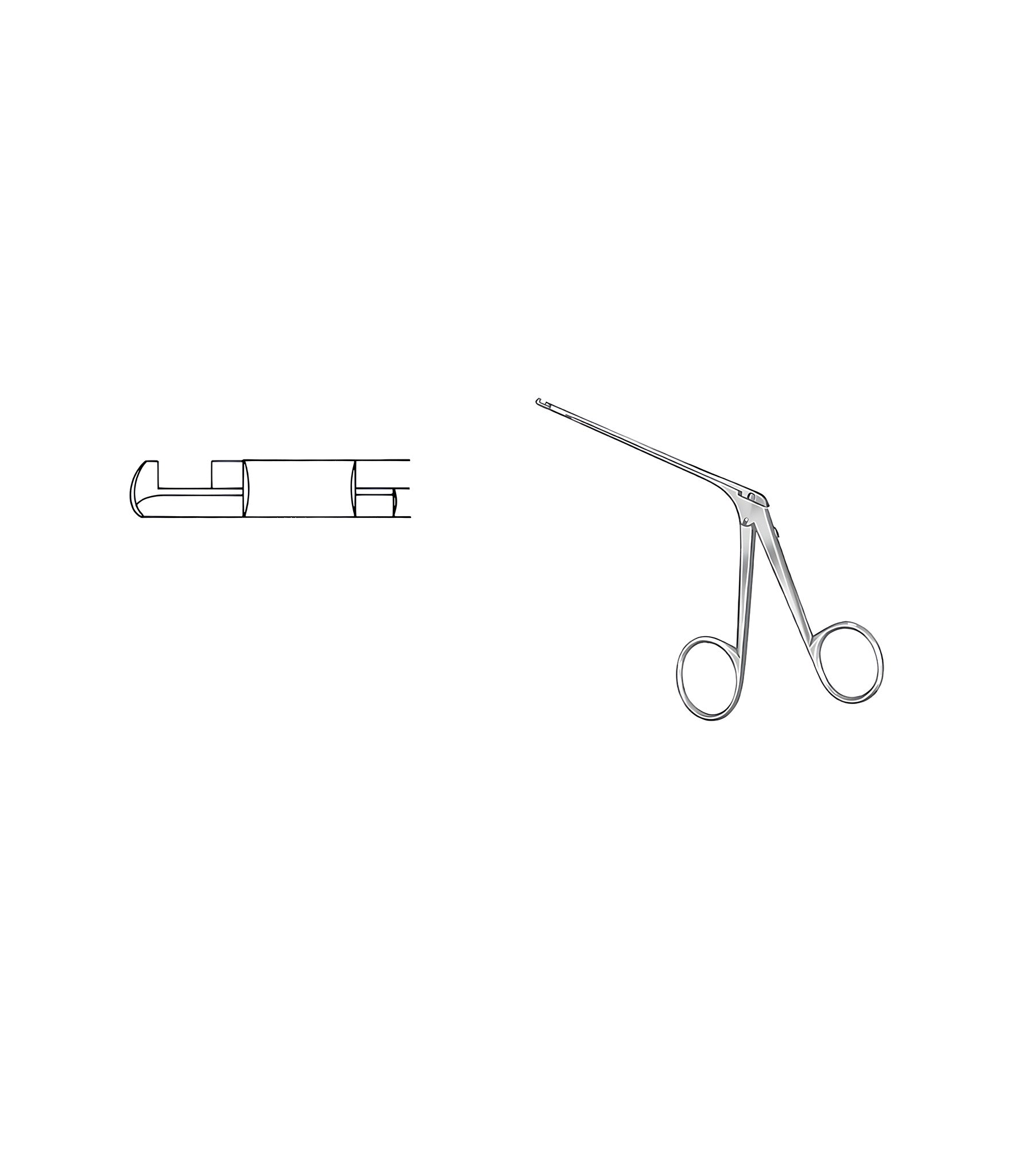 Dieter Ear Forceps Upwards