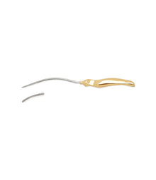 Mini Forehead Elevator, Half Curved, 18cm, for delicate surgical procedures
