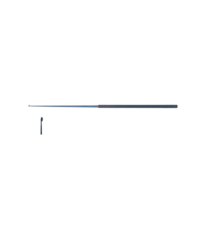 Titanium Rhoton Micro Curette, for surgical procedures