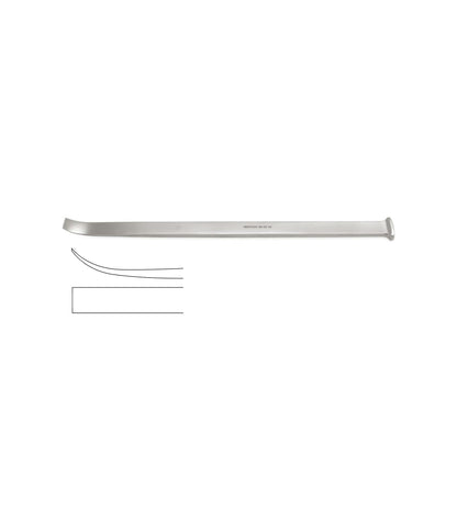 Obwegeser Pterygold Osteotome, 23cm Curved, 8mm, for bone cutting