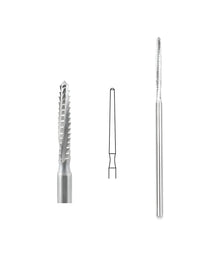 Lindemann Bur, 65mm Cutting Blade, 5/box, for dental procedures