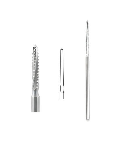 Lindemann Bur, 65mm Cutting Blade, 5/box, for dental procedures