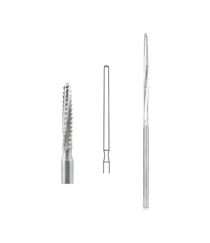 Lindemann Bur, 75mm Cutting Blade, 5/box, for dental procedures