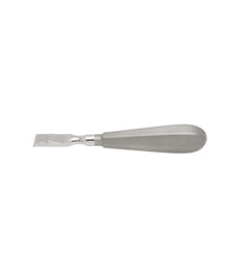 Farabeuf Rugine, Straight, 16cm, 12mm width, for bone scraping