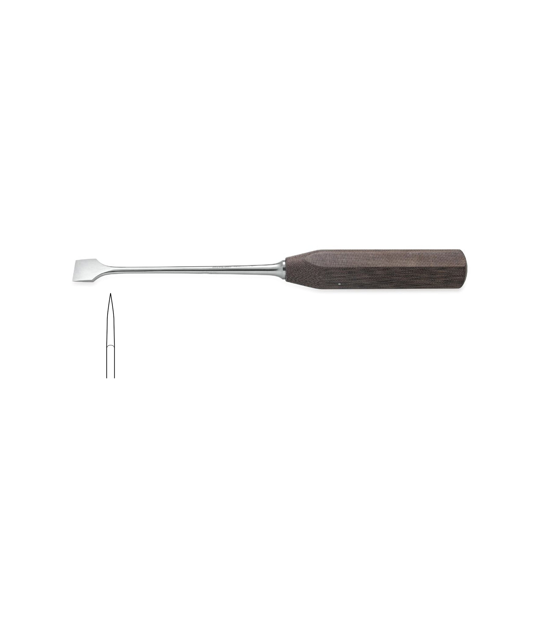 Dahmen Osteotome, Straight, 20mm width, for bone cutting