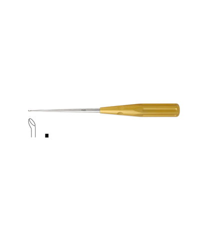 Lightgrip Cervical Curette, 26cm, Down, Cup 2, for medical procedures