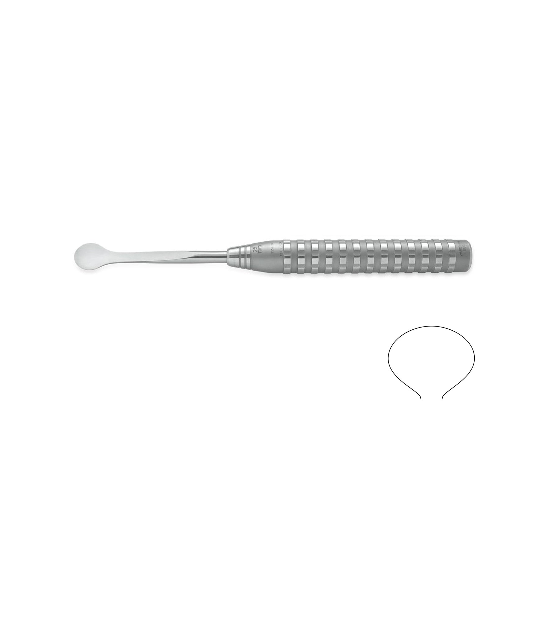 Comfort Cobbs Elevator, 32cm, 30mm width, for surgical procedures