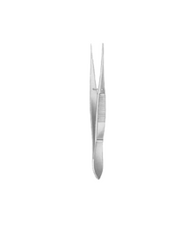 Graefe Iris Forceps Slightly Curved Serrated 10cm