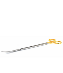 Zeppelin Tungsten Carbide Dissecting Scissors Slightly Curved